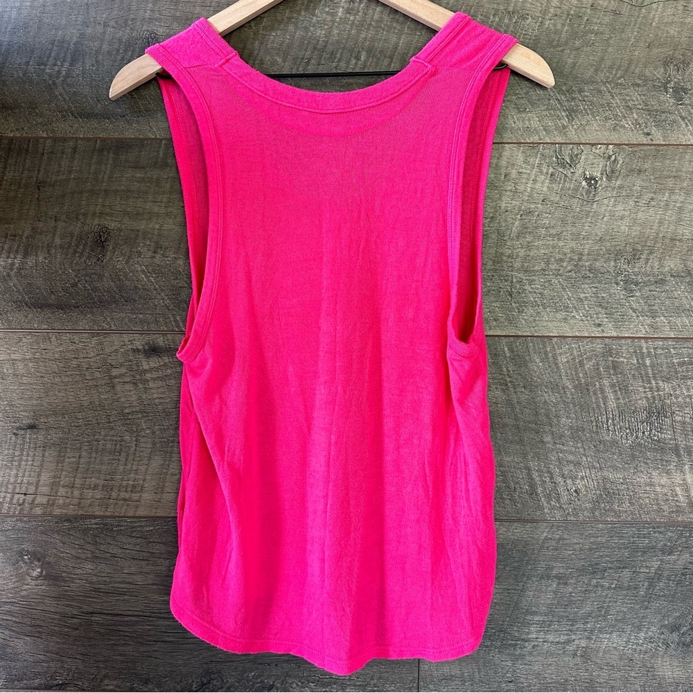 Free People Take The Plunge Tank in Pink Small - Picture 6 of 8